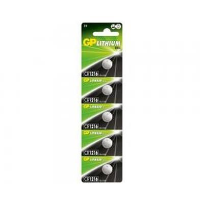 Bateria CR1216 GP 25mAh 3V 5szt