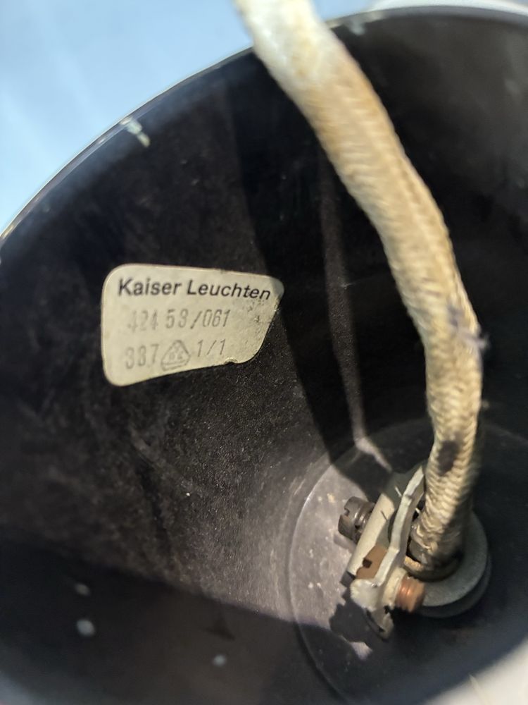 Kaiser Leuchten żyrandol vintage lata 60