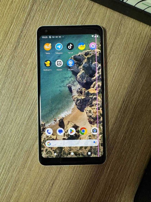 Сенсорний Мобільний Смартфон Google Pixel 2XL - 4/64GB - Black&White