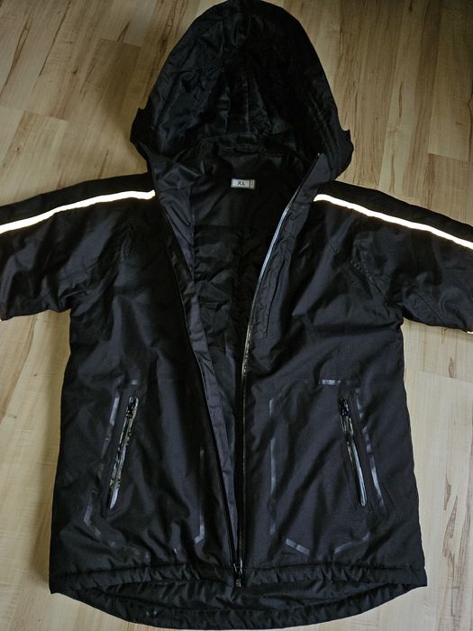 BILTEMA | XL | Kurtka/ outdoorowa /  przeciwdeszczowa ochronna– czarna