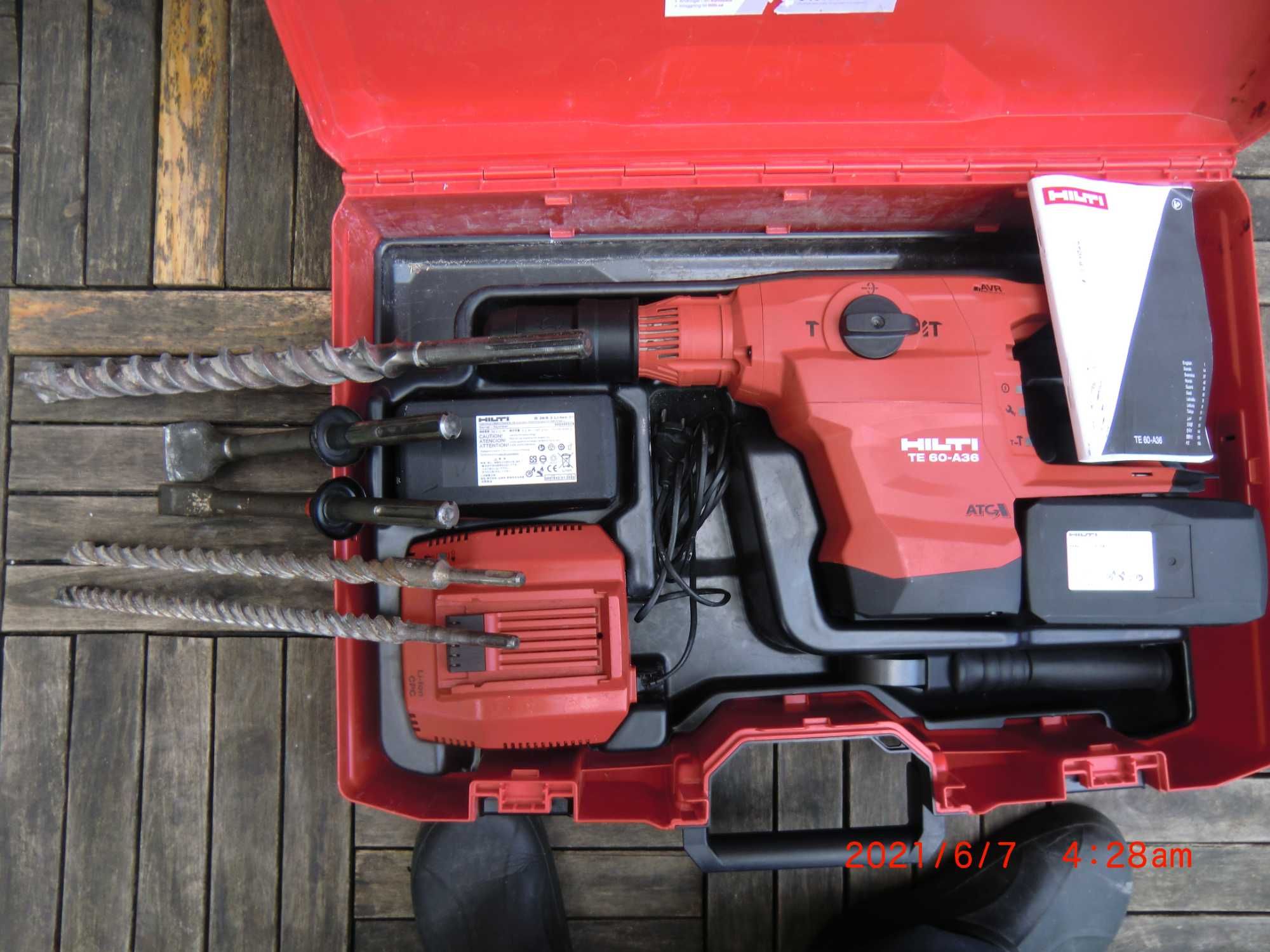 hilti TE 60-A36  ПЕРФОРАТОР