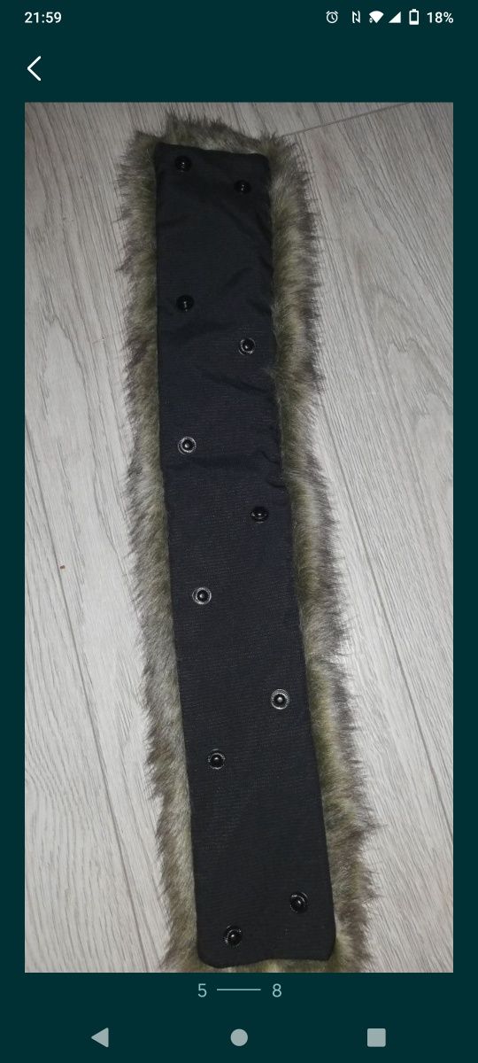 Futerko ekologiczne obszycie kaptura 50cm