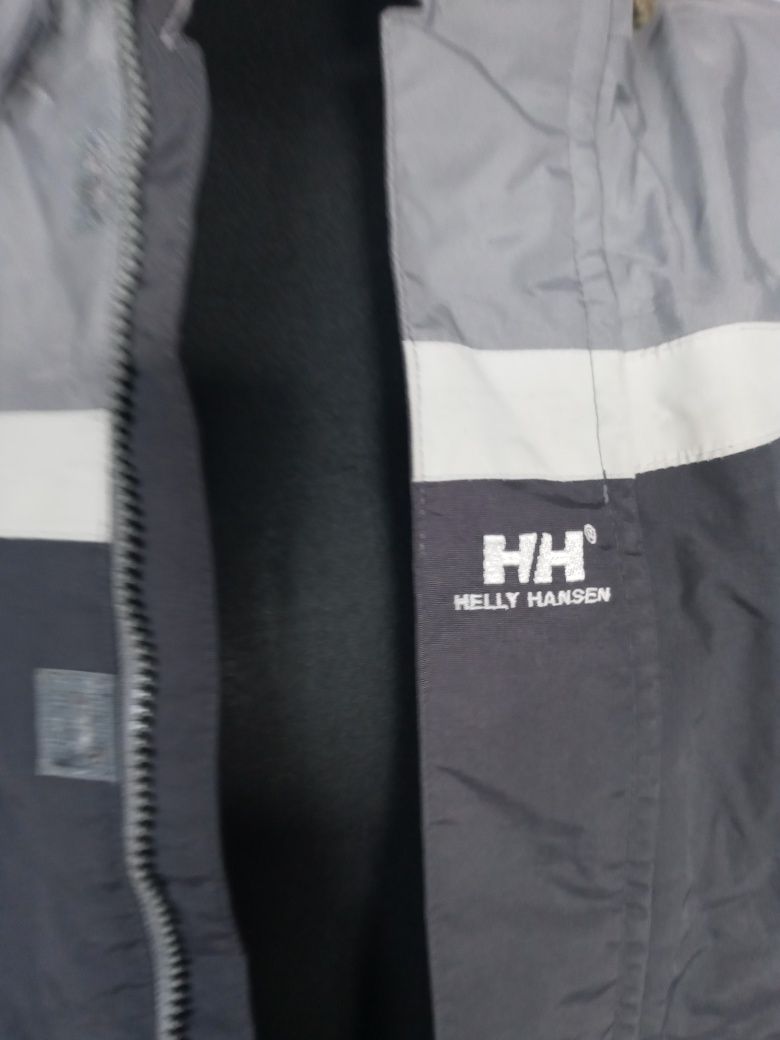 Kurtka meska 164szara zimowa Helly Hansen