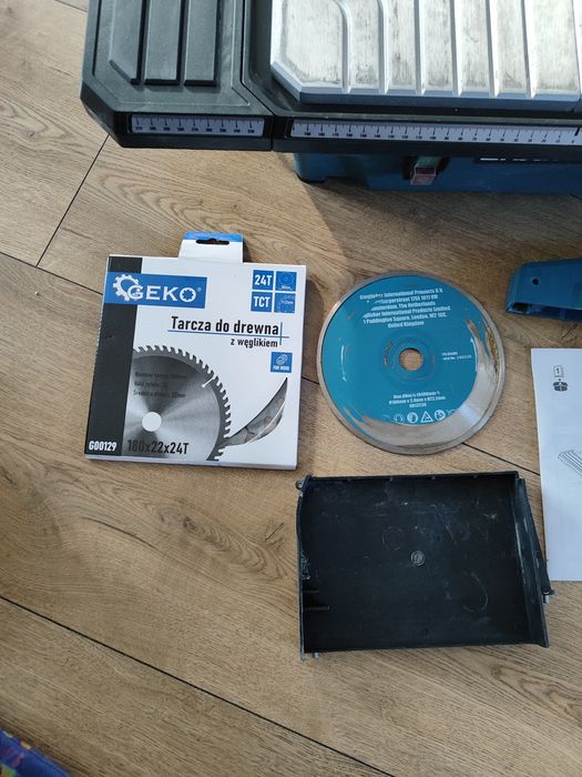 Krajzega/piła do płytek 750w, rok 2024, nowa tarcza widiowa 180mm