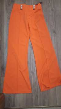 Pomarańczowe spodnie letnie nowe