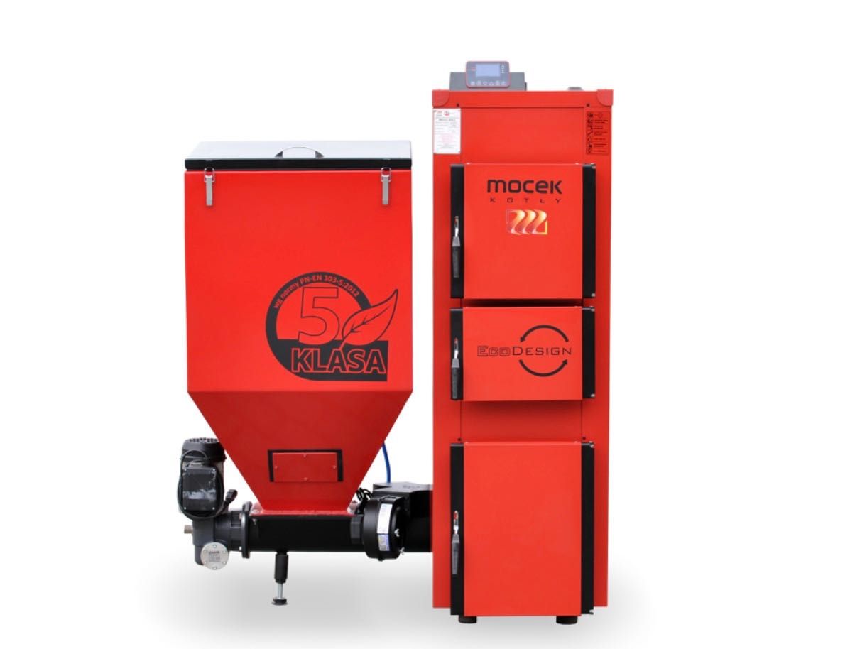 Kocioł na ekogroszek Moceko Pro 15 kw drewno pellet Mocek Kotły piec