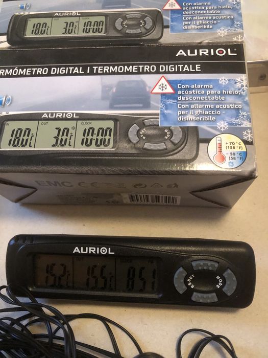 Manometro temperatura auto