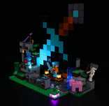 Zestaw oświetlenia LED do Lego 21244 Minecraft The Sword Outpost Set