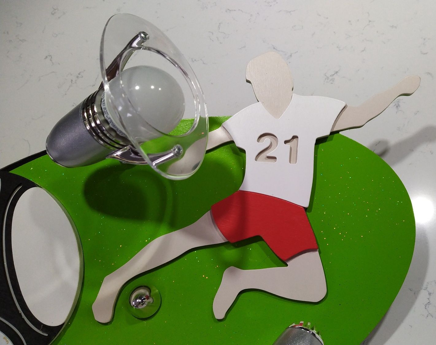 Lampa sufitowa dla miłośnika piłki nożnej - Nowodvorski