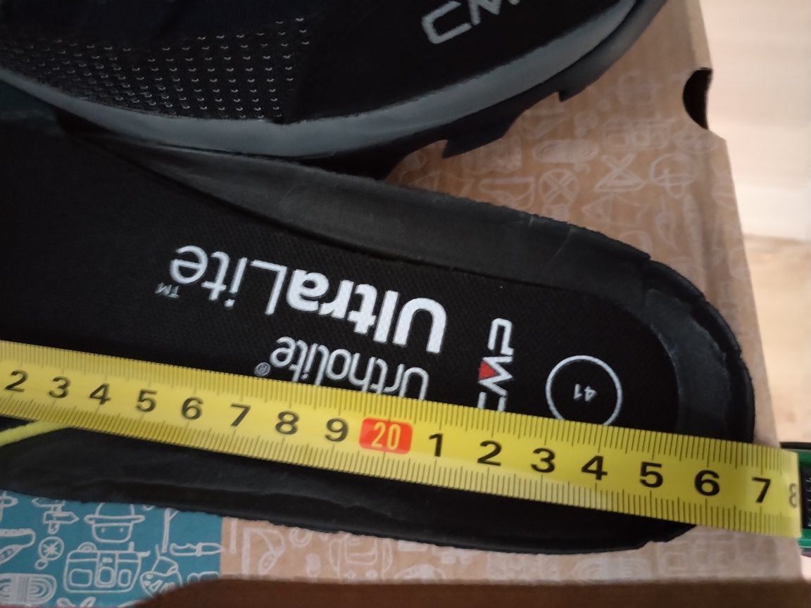 Buty męskie trekkingowe CMP Rigel Low WP r. 41 okazja oryginalne