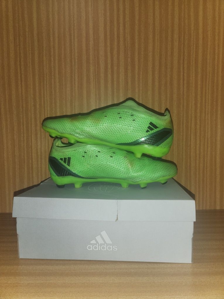 Chuteiras X speedportal verde