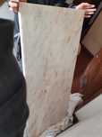 Pedra mármore em boas condições - dimensões 120 cm x 50  x 2,5 cm