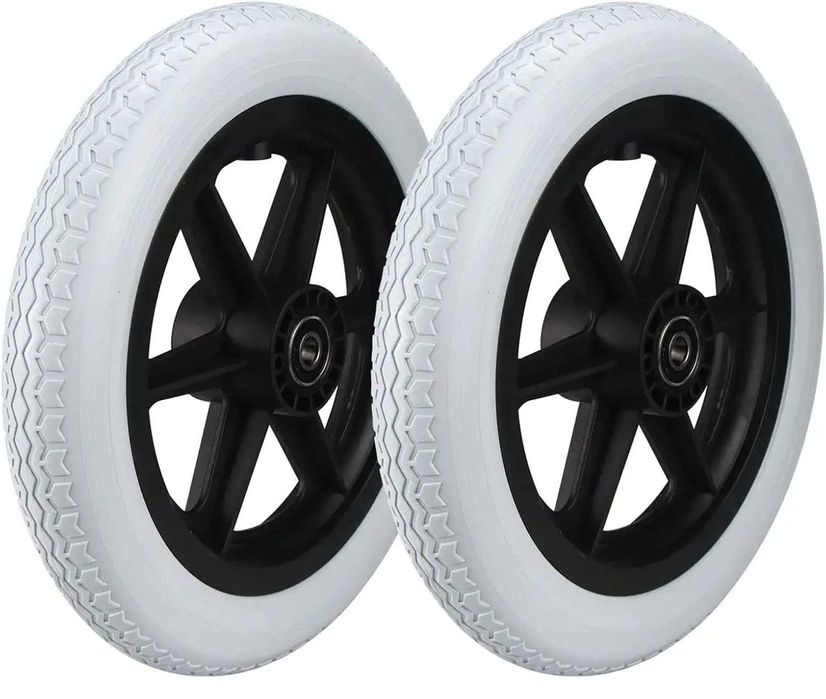 Kółka do wózka inwalidzkiego tylne 2 szt. 12 1/2 x 2 1/4 łożysko 12mm