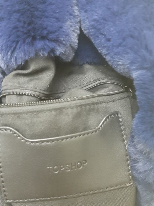 Хутряна меховая сумка шопер, Topshop
