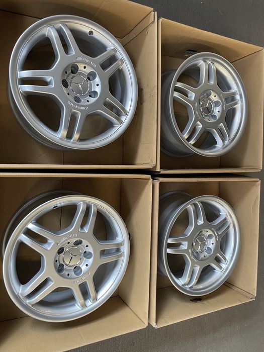Felgi Mercedes AMG 17 cali c klasa clk slk c32 c36 5x112 7,5 i 8,5 org