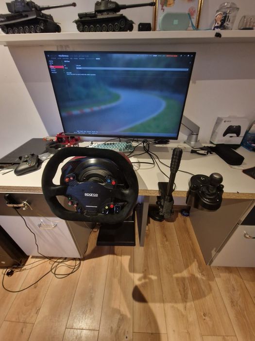 Kierownica Thrustmaster TS-XW Racer +hydrołapa+Shifter - zamiana fpv
