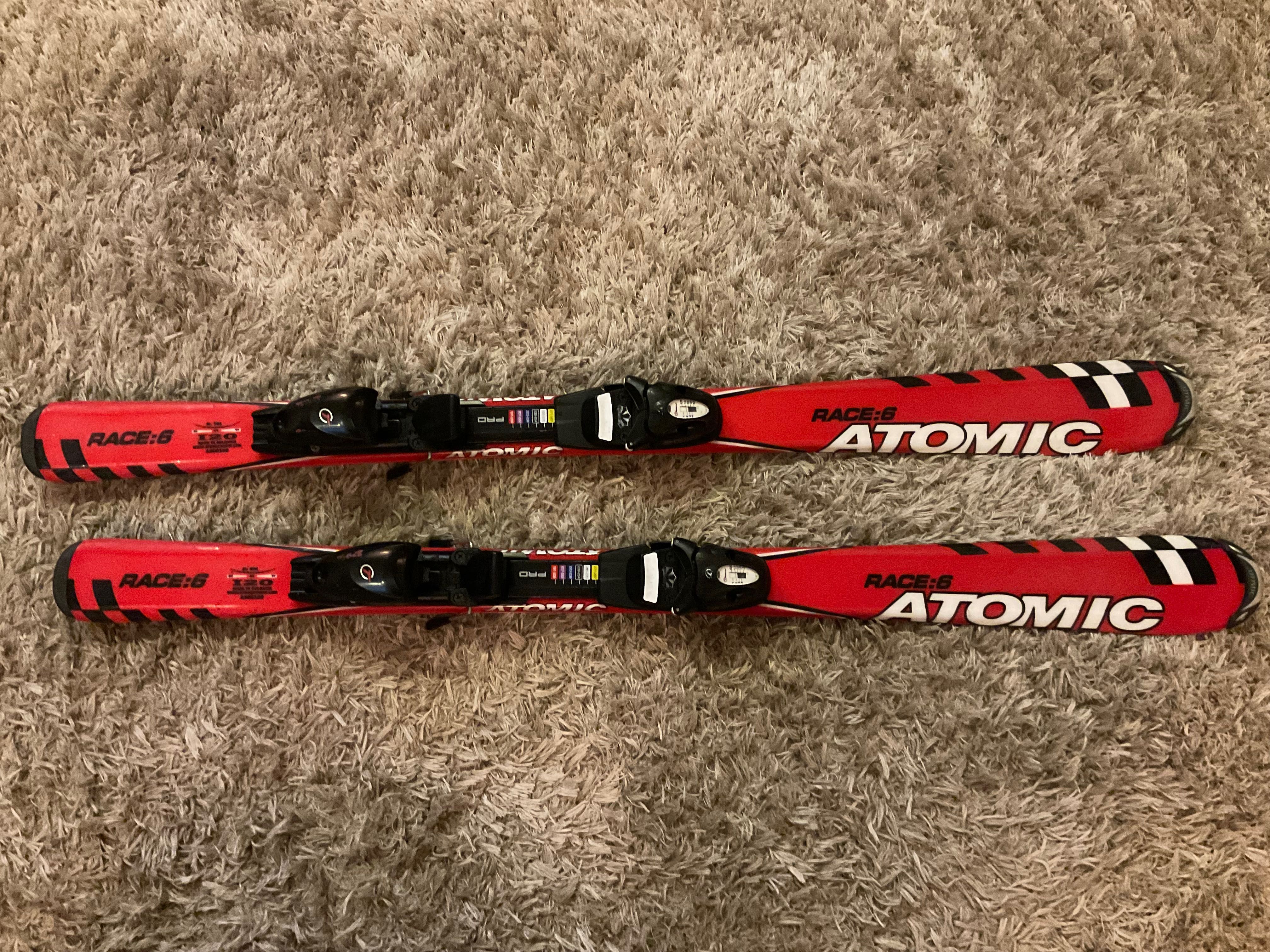 Komplet Narty Atomic RACE: 6-120cm +Buty Nordica GP TJ rozm 23,5 +kije
