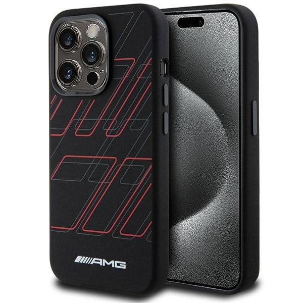 Amg Amhmp15L23Sspk Iphone 15 Pro 6.1 Czarny/Black Hardcase Silicone