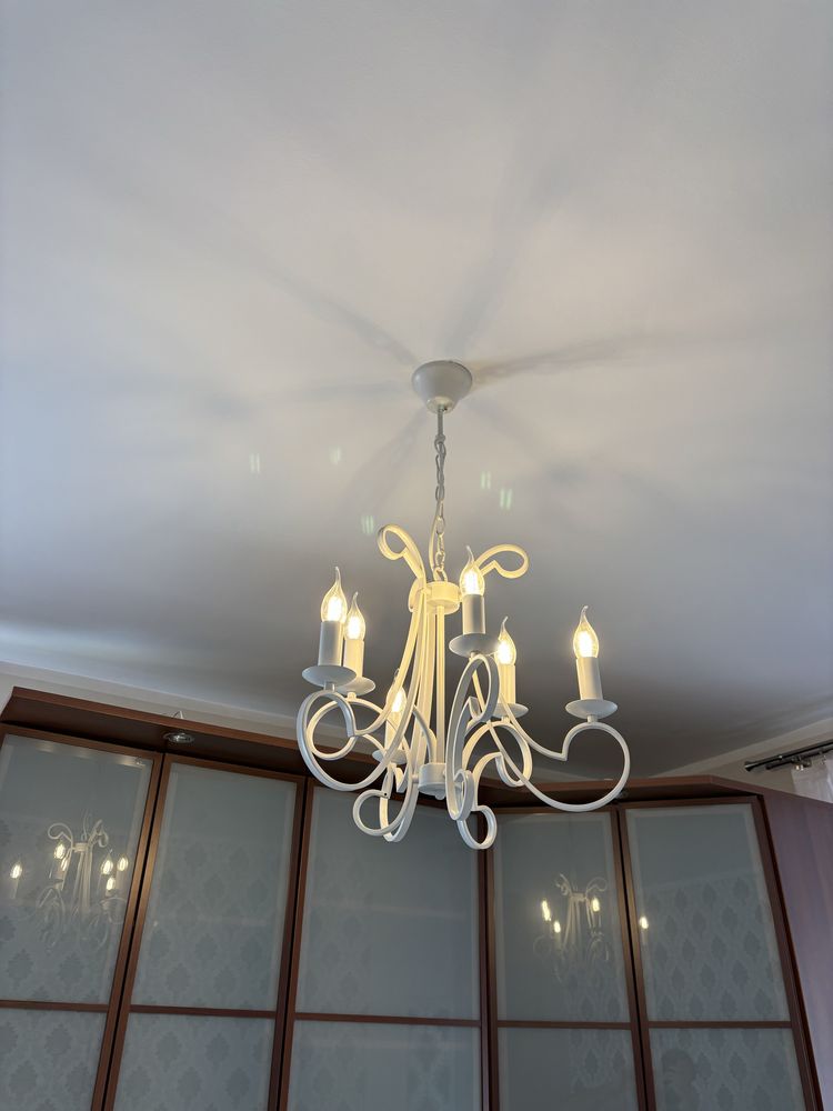 Lampa wisząca żyrandol Zuma Line Candle RLD94757-6