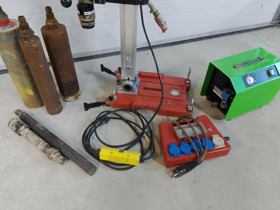 Wiertnica Hilti DD 160 zestaw statyw korony pompa