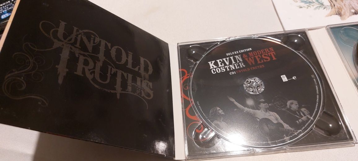 Kevin Costner & Modern West "untold truths & Turn It On"digipack