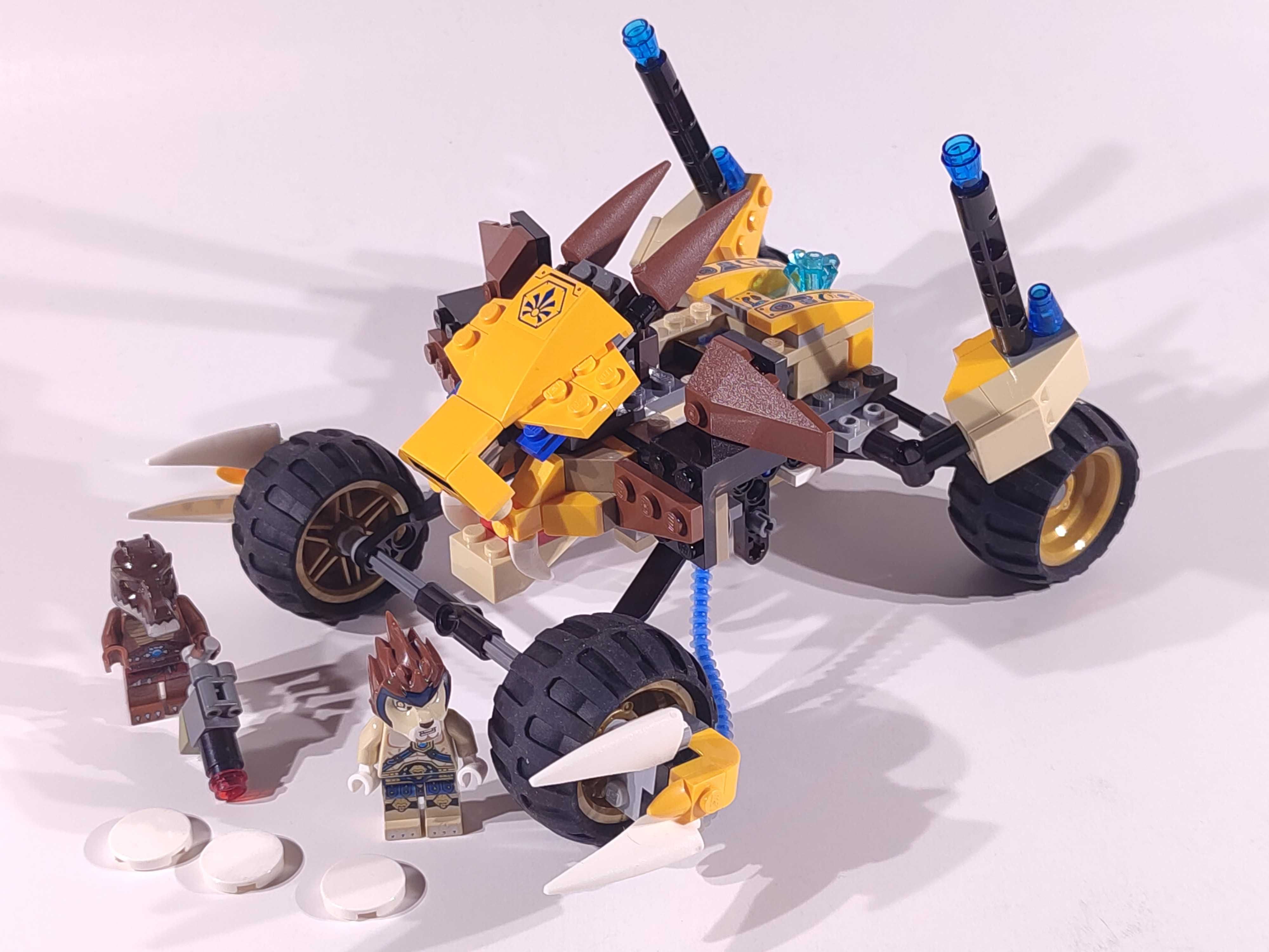 LEGO Chima 70002 - Lwi atak Lennoxa - Komplet 100%