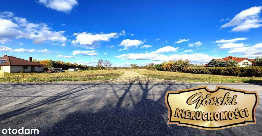 Działki Zwódne, wykonany zjazd z drogi