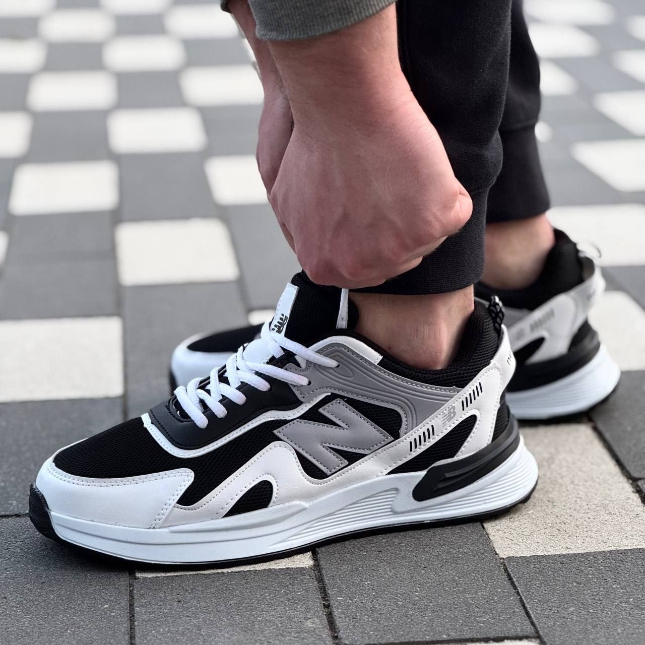 Кросівки чоловічі New Balance підійдуть під будь який образ 1129