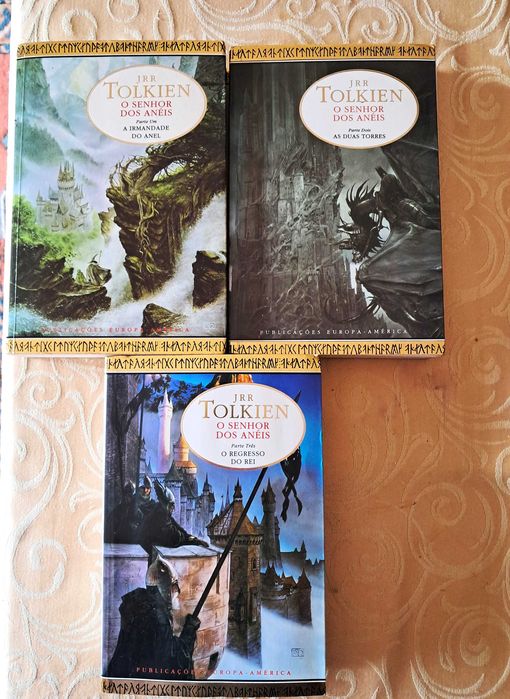J R R Tolkien - Trilogia "O Senhor dos Anéis" - USADOS