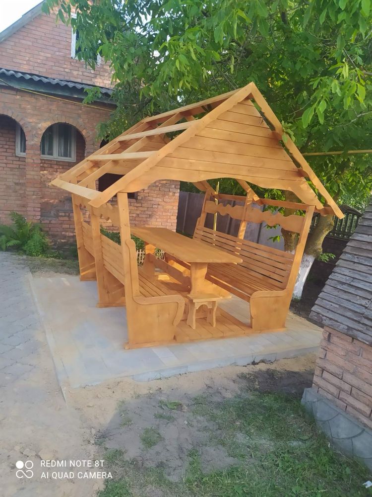 Бесідка_Альтанка на 8 гостей
