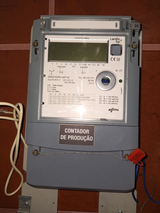 Contador de produção, autoconsumo