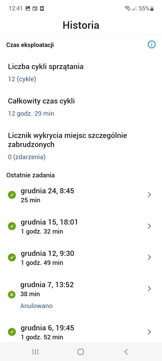 IROBOT ROOMBA  Control odkurzająca mopująca