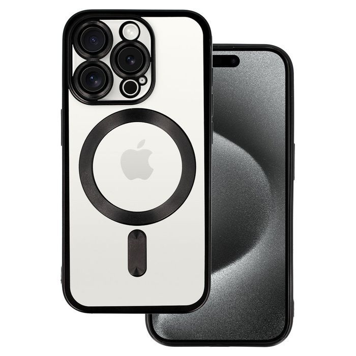 Metallic Magsafe Case Do Iphone 14 Pro Max Czarny