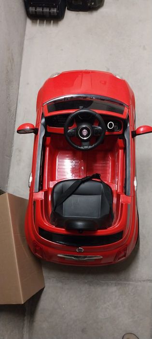 Carro elétrico de criança VIDAXL Vermelho Plástico