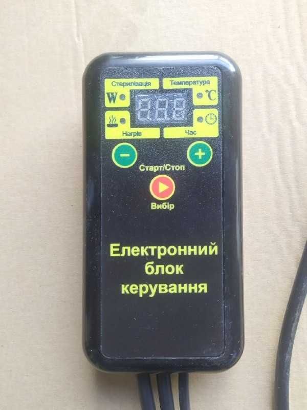 Автоклав гвинтовий на 16 банок електричний нержавійка