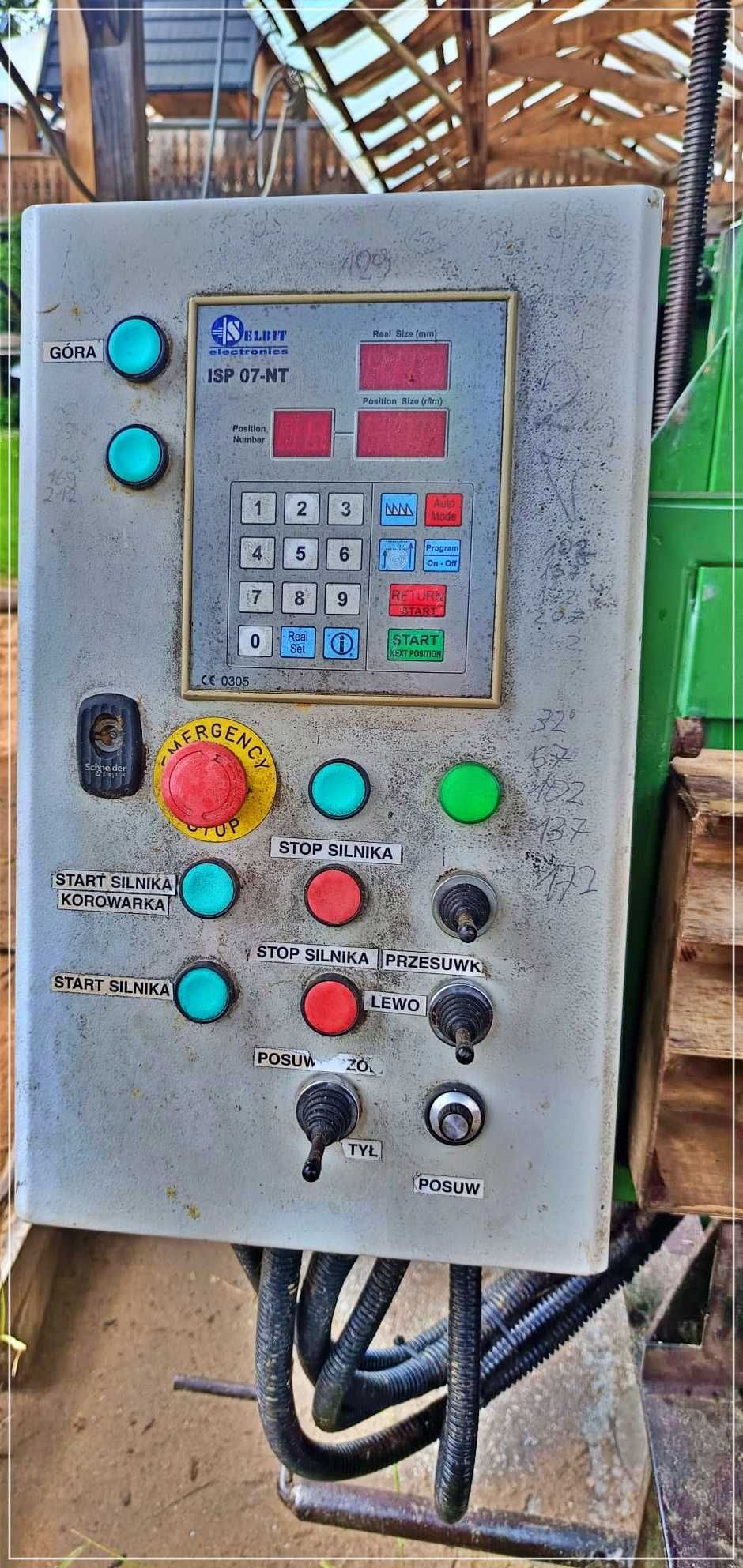 Tartak - Troc - Trak taśmowy jednopiłowy poziomy Roltrac RS 600