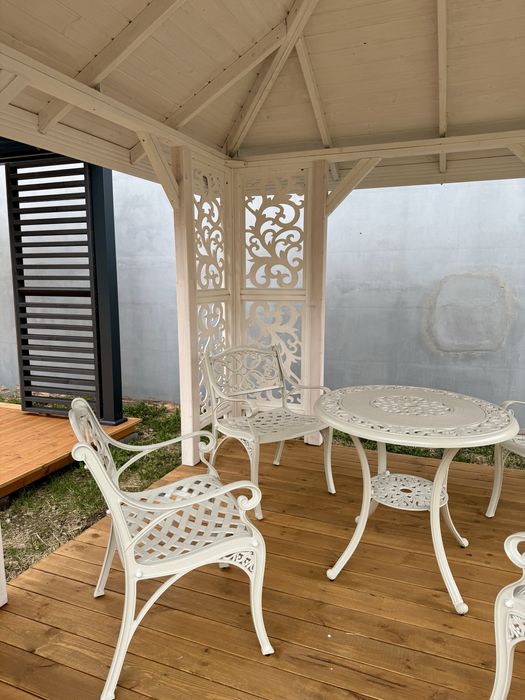 Altana Ogrodowa 3x3 Wiata Altanka Zadaszenie Biała