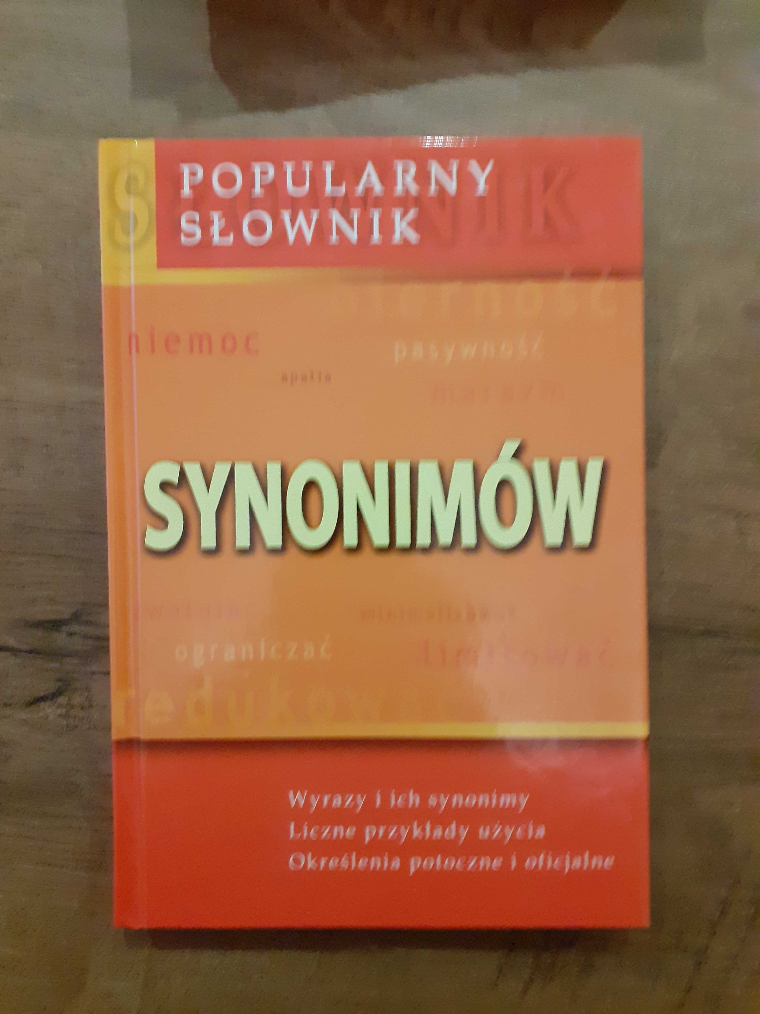 "Popularny słownik synonimów"
