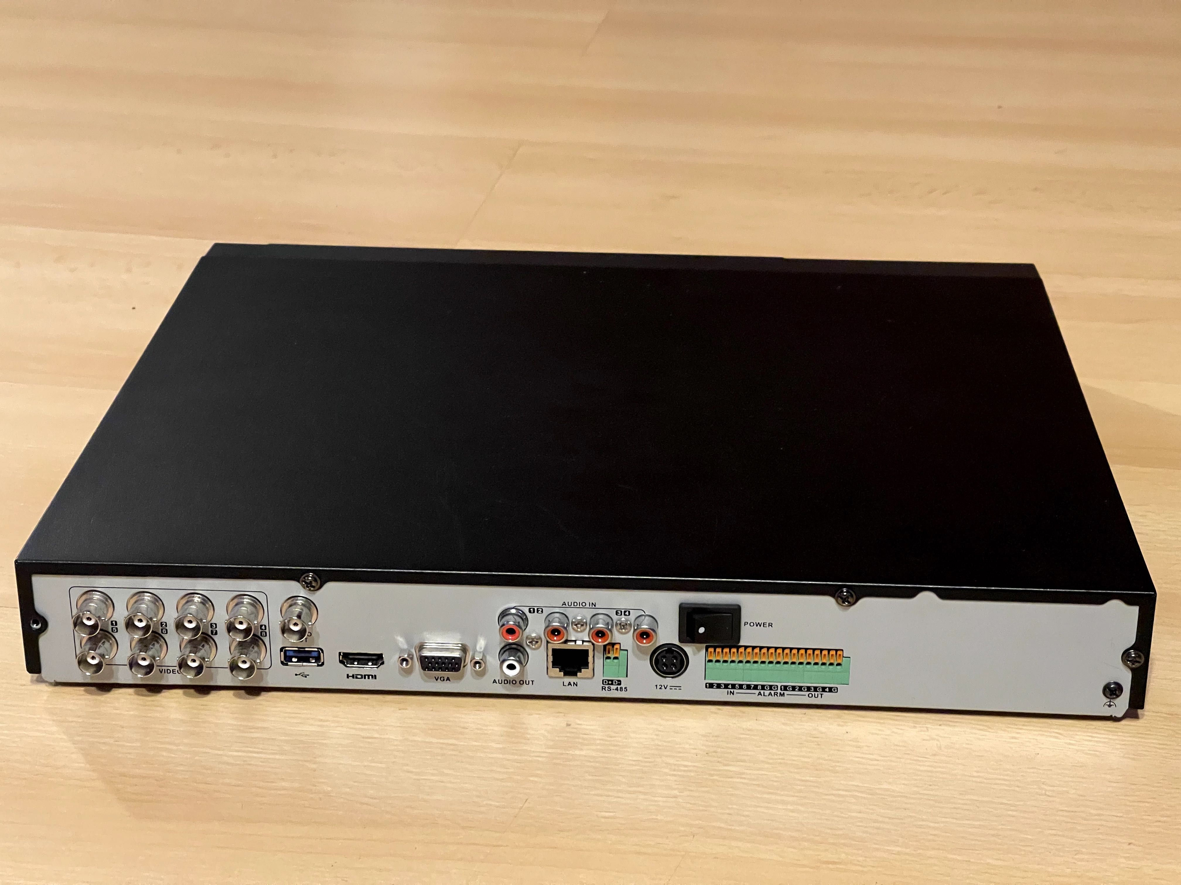Rejestrator 8 kanałów analog, 2 IP, aplikacja HIKVISION, THD-0802A-UHD
