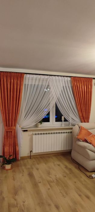 Zasłony  z firankami