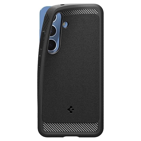 Etui Spigen Rugged Armor Mag MagSafe na Samsung Galaxy S25 - czarny-ma