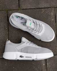 Топ чоловічі кросівки Lacoste Silver