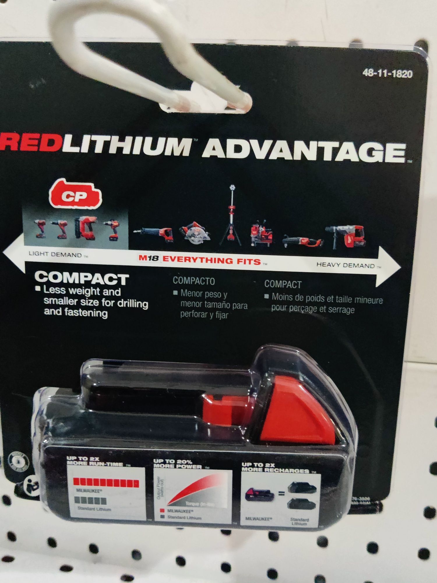 Milwaukee M18 48-11-1820 аккумулятор 2 ач акумулятор оригинал  США