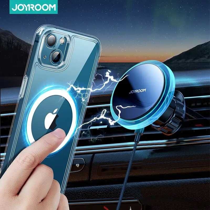 Автодержатель + беспроводная зарядка в авто Joyroom (JR-ZS921)