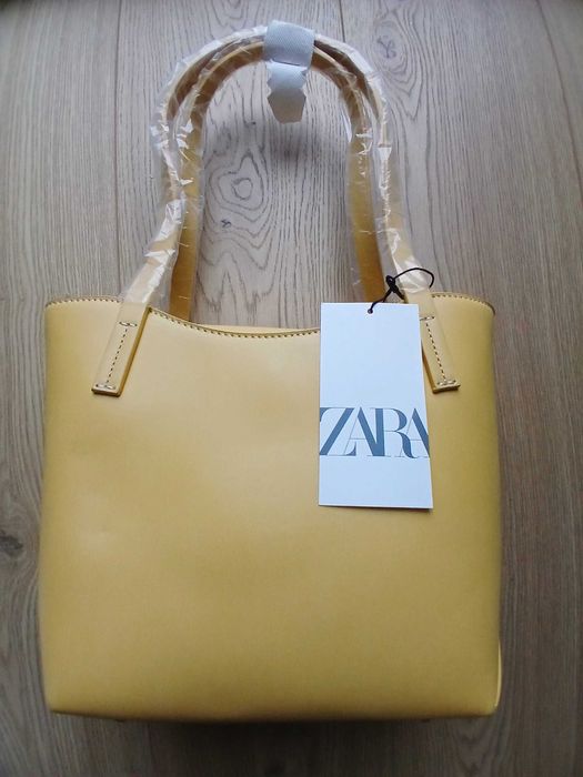Torebka Zara żółta