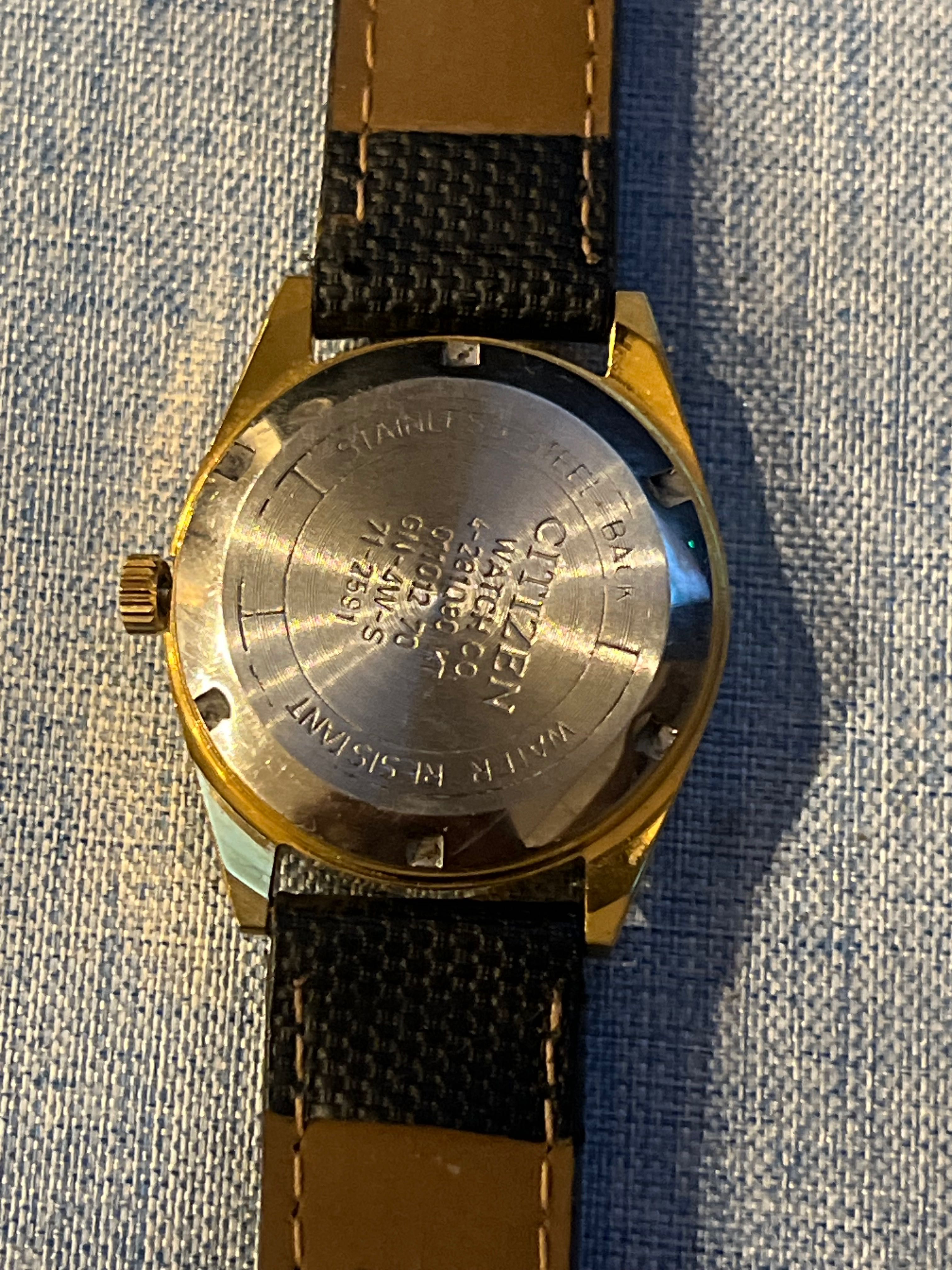 Relógio Citizen Automático original 
dourado modelo estilo Rolex