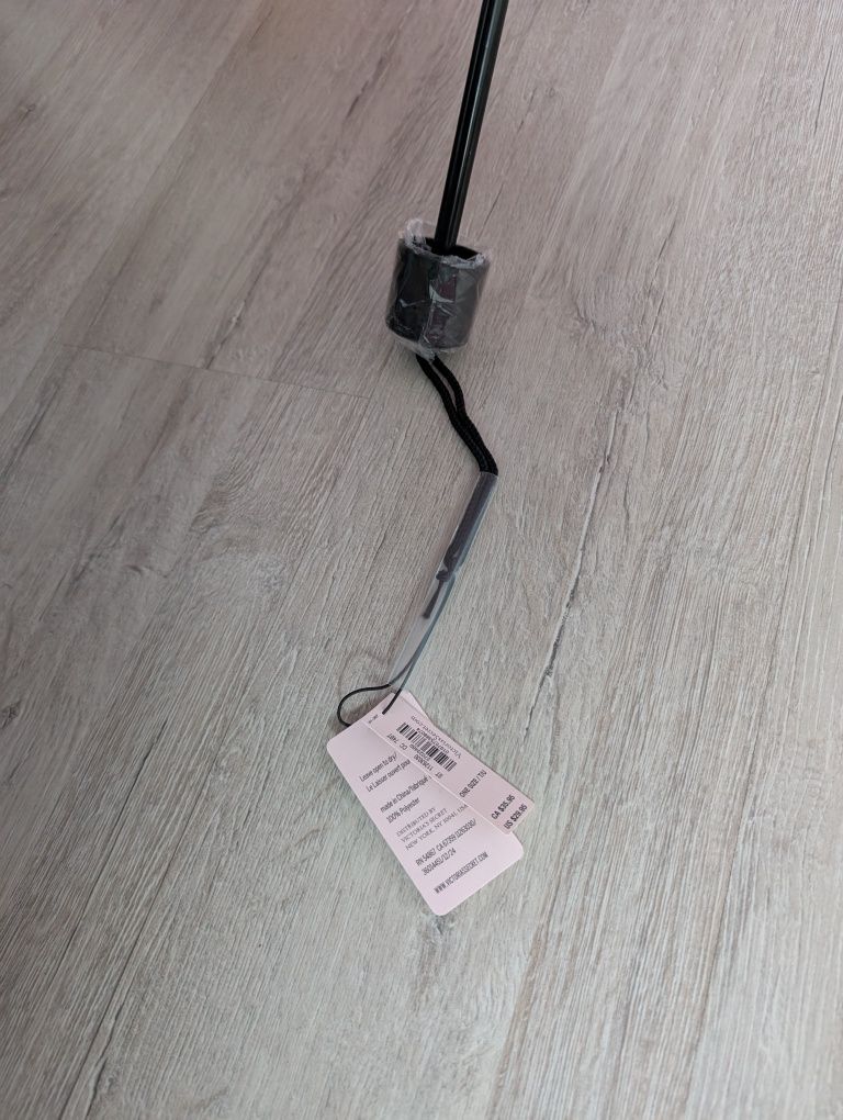 Victoria's Secret parasol parasolka różowa rozkładana składana w etui