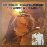 Joe Cocker e Jennifer Warnes single em vinil "Up where we belong"