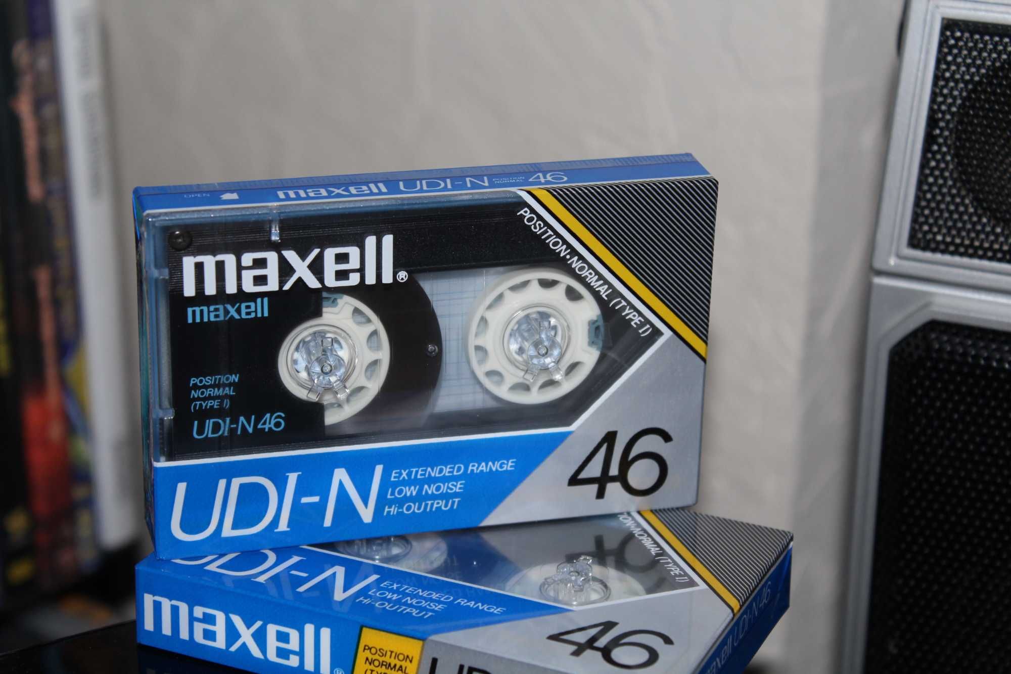 Редкие коллекционные аудиокассеты MAXELL UDI-N 46 Made in Japan Идеал!