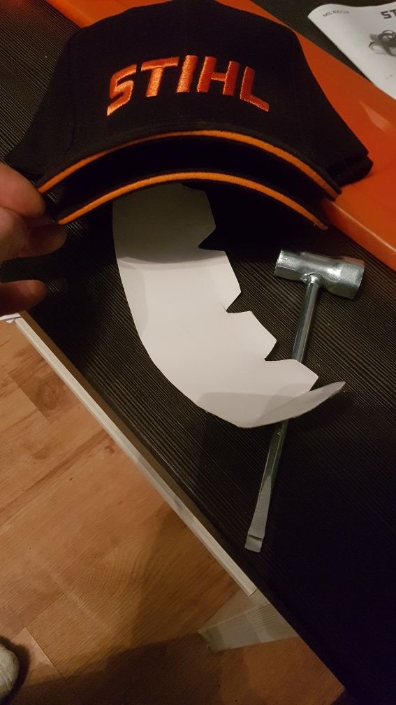 Czapka kaszkiet stihl